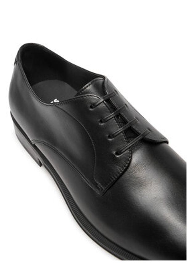 BOSS - Boss Półbuty Derrek 50522941 Czarny. Kolor: czarny. Materiał: skóra