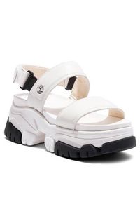 Timberland Sandały Adley Way Sandal 2 Band TB0A5USML771 Biały. Kolor: biały. Materiał: skóra #4