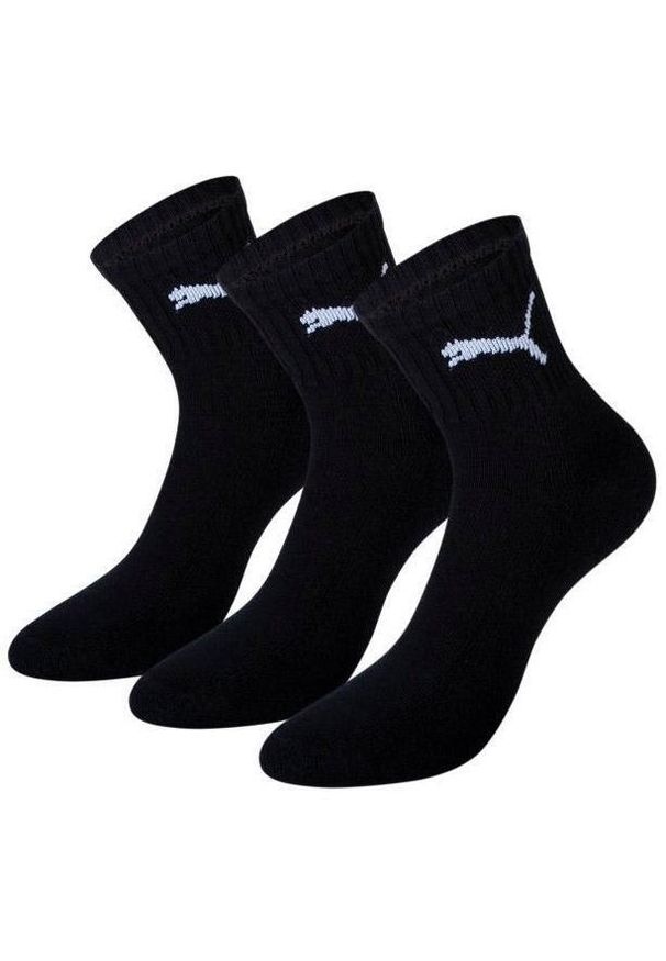Skarpety Puma Short Crew 3Pack Unisex. Kolor: czarny. Sport: bieganie