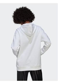 Adidas - adidas Bluza adicolor Trefoil HN8329 Biały Regular Fit. Kolor: biały. Materiał: bawełna #4