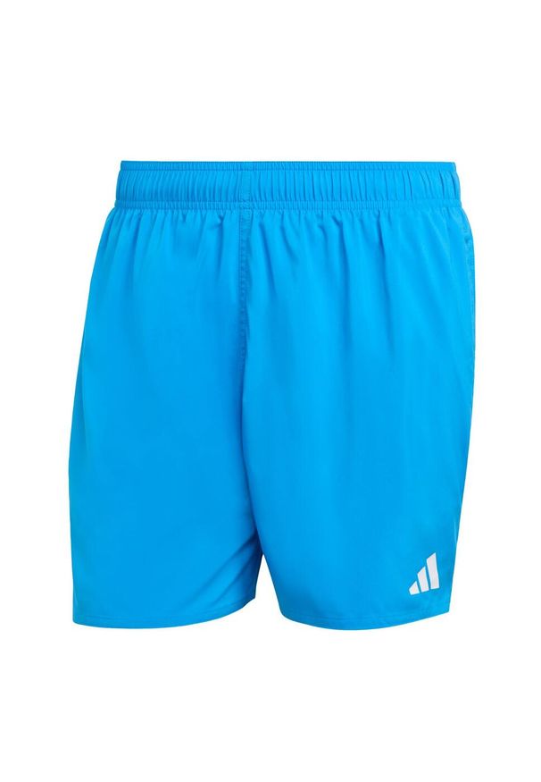 Adidas - Szorty Water Reactive Graphic Swim 5-Inch. Kolor: niebieski, biały, wielokolorowy. Materiał: materiał