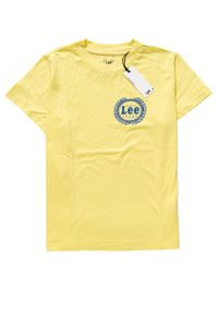 Lee - LEE T SHIRT DAMSKI EMBLEM T YELLOW SIGN L42GEPLN 112109342 #3