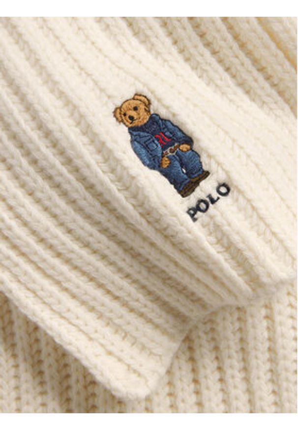 Polo Ralph Lauren Czapka 455931877001 Beżowy. Kolor: beżowy. Materiał: wełna