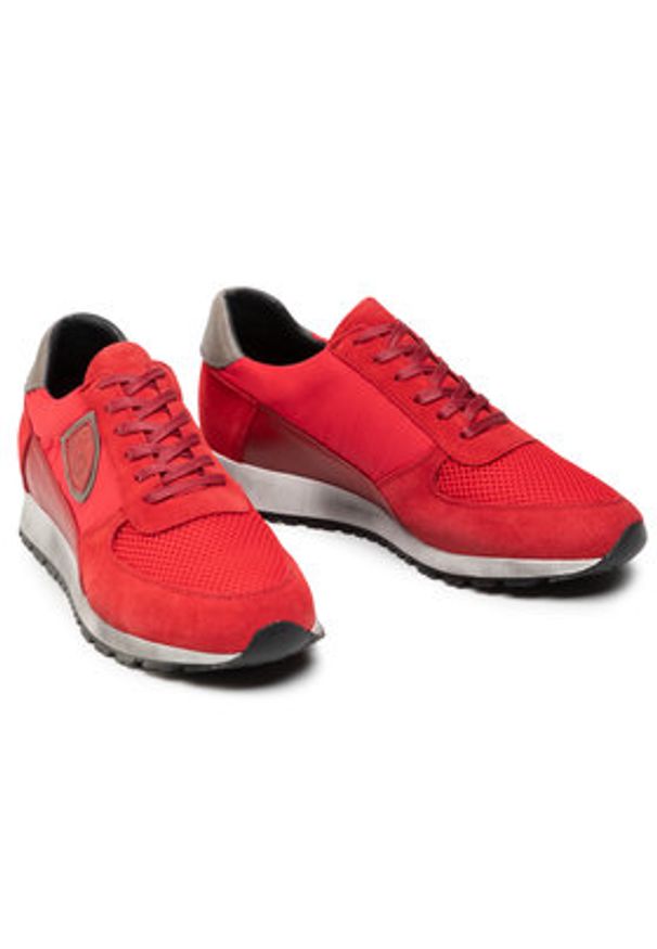 QUAZI Sneakersy QZ-64-06-001064 Czerwony. Kolor: czerwony. Materiał: skóra, zamsz