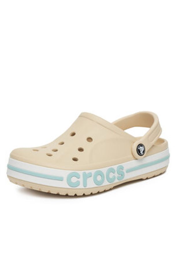Crocs Klapki BAYABAND CLOG 205089-1LI Beżowy. Kolor: beżowy