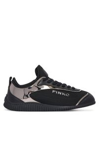 Pinko - PINKO Sneakersy Reby 08 SS0121 T045 Czarny. Kolor: czarny. Materiał: materiał