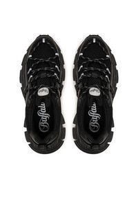 Buffalo Sneakersy Saturn Lace 1410131 Czarny. Kolor: czarny. Materiał: skóra #4