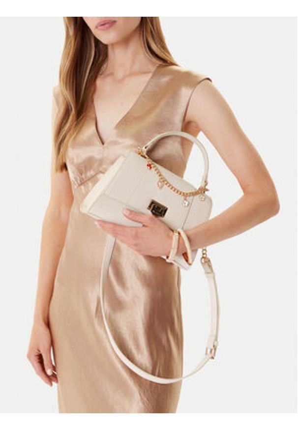 Aldo Torebka Viva Platform 14029003 Beżowy. Kolor: beżowy. Materiał: skórzane