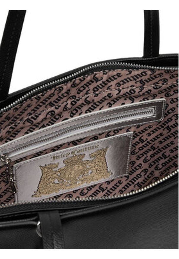 Juicy Couture Torebka CEO-BEJXT8840WVP. Czarny. Kolor: czarny. Materiał: skórzane