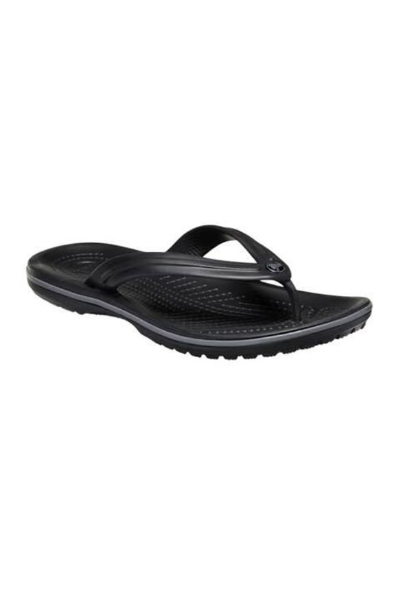 Japonki damskie Crocs Flip. Kolor: czarny. Materiał: syntetyk, materiał