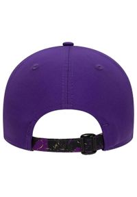 Czapka z daszkiem męska New Era 9FORTY Los Angeles Lakers NBA Print Infill Cap. Kolor: fioletowy. Materiał: poliester. Wzór: nadruk #2