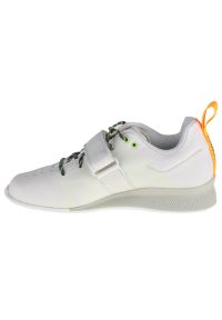 Adidas - Buty adidas Weightlifting Ii FU8165 białe. Kolor: biały. Materiał: guma. Szerokość cholewki: normalna #3