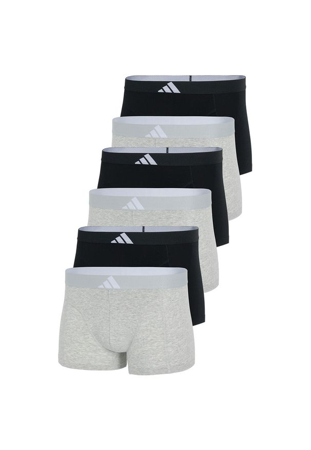 Adidas - Bokserki Active Flex Cotton Body 6 pak. Kolor: wielokolorowy. Materiał: elastan, bawełna. Sport: fitness