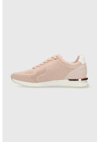 MEXX - Mexx buty Sneaker Gitte glitter kolor różowy. Nosek buta: okrągły. Zapięcie: sznurówki. Kolor: różowy. Materiał: guma. Obcas: na platformie #2