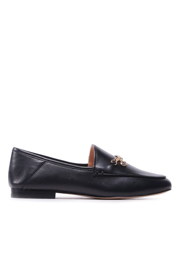 Coach Loafersy Hanna Loafer CB989 Czarny. Kolor: czarny. Materiał: skóra