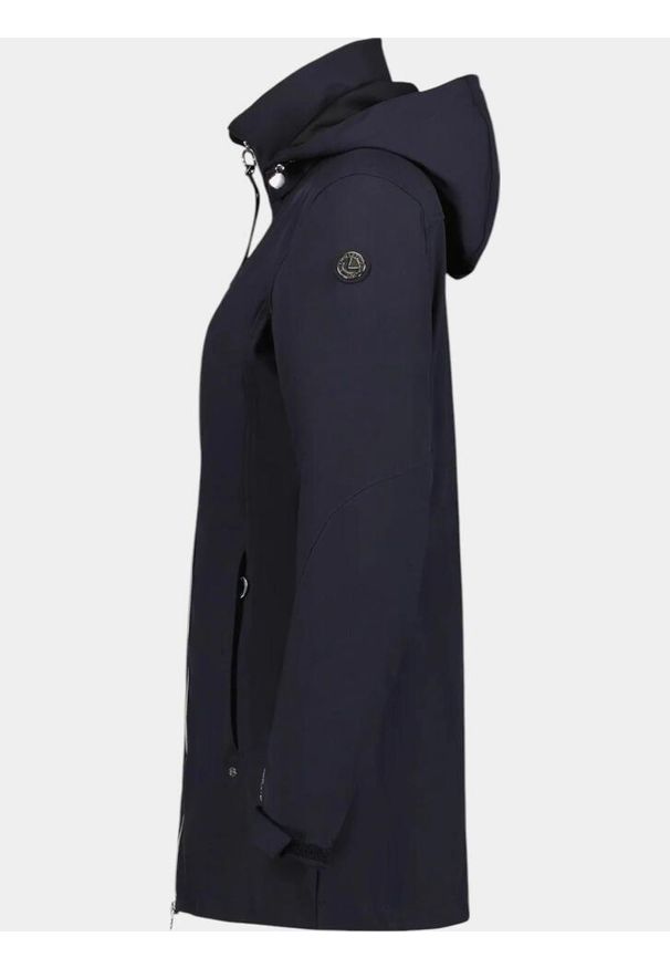 LUHTA - Kurtka softshell damska Luhta Erkkola. Kolor: niebieski. Materiał: softshell. Długość: długie