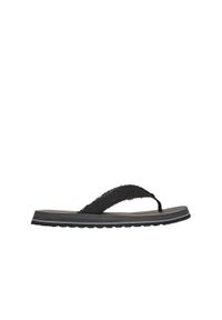 skechers - Japonki męskie SKECHERS Tantric Fritz. Kolor: czarny