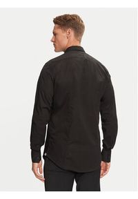 Liu Jo Koszula QXX007 T2662 Czarny Slim Fit. Kolor: czarny. Materiał: bawełna