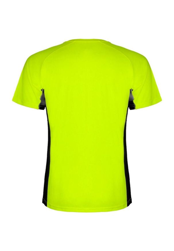 ROLY - Męska Koszulka Sportowa Z Krótkim Rękawem Shanghai. Kolor: wielokolorowy, żółty, czarny, beżowy, zielony. Długość rękawa: krótki rękaw. Długość: krótkie