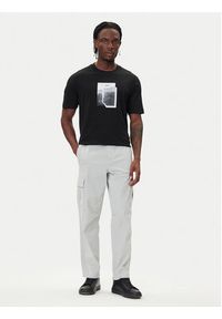 BOSS T-Shirt Te_Brokenice 50554640 Czarny Regular Fit. Kolor: czarny #3