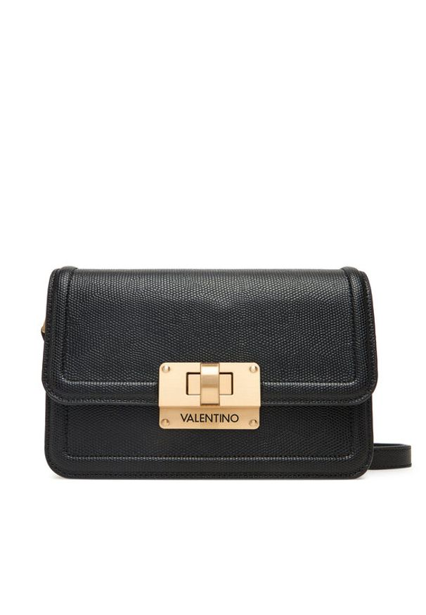 VALENTINO - Valentino Torebka Floren VBS9A909LUC Czarny. Kolor: czarny. Materiał: skórzane