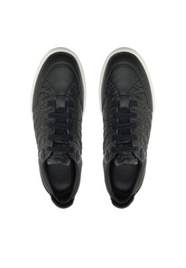 Emporio Armani Sneakersy X3X207 XR234 00002 Czarny. Kolor: czarny. Materiał: skóra