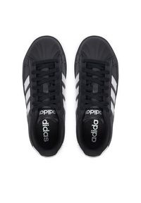Adidas - adidas Sneakersy Streettalk Bold Shoes Junior KI1795 Czarny. Kolor: czarny. Materiał: skóra #5