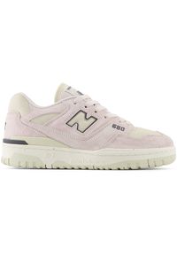 Buty damskie New Balance BBW550RC – różowe. Kolor: różowy. Materiał: skóra, syntetyk, materiał. Szerokość cholewki: normalna