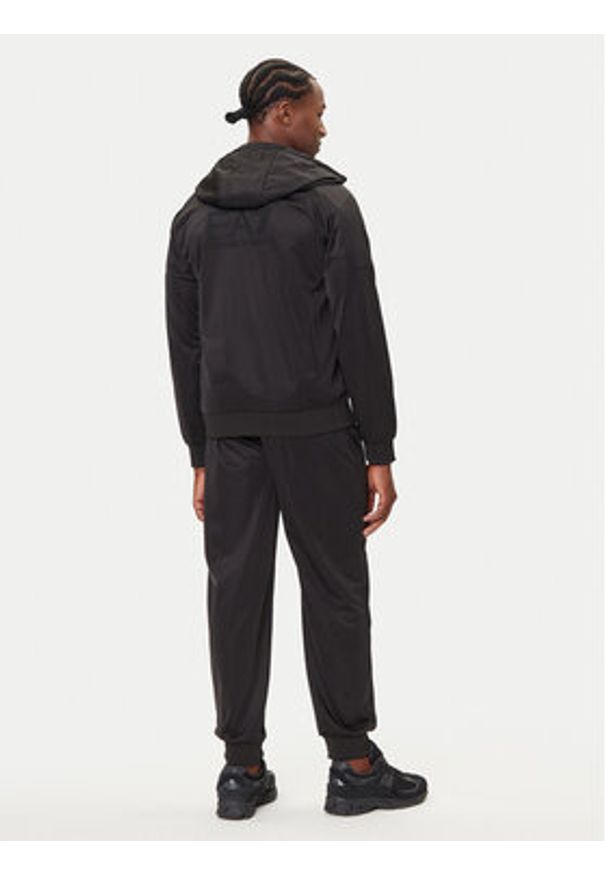 EA7 Emporio Armani Dres 7M000915 AF12449 UC001 Czarny Regular Fit. Kolor: czarny. Materiał: syntetyk