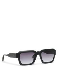 Calvin Klein Jeans Okulary przeciwsłoneczne CKJ23604S Czarny. Kolor: czarny #1