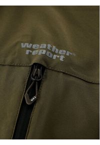 Weather Report Kurtka przeciwdeszczowa Delton WR201566 Khaki Regular Fit. Kolor: brązowy. Materiał: syntetyk