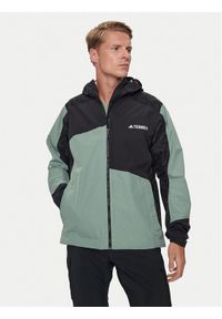 Adidas - adidas Kurtka outdoor TERREX Xperior Hybrid IP1419 Zielony Slim Fit. Kolor: zielony. Materiał: syntetyk. Sport: outdoor