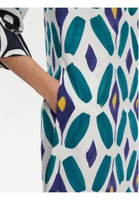 Luisa Spagnoli Sukienka codzienna Prudenza 542073 Kolorowy Loose Fit. Okazja: na co dzień. Materiał: bawełna. Wzór: kolorowy. Typ sukienki: proste. Styl: casual