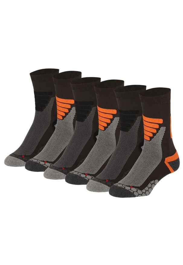 XTREME SOCKSWEAR - Skarpety turystyczne Xtreme 6-pack Multi zielony. Kolor: zielony. Sport: turystyka piesza