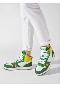 Lacoste Sneakersy L001 Mid 123 1 Sma 745SMA0027082 Zielony. Kolor: zielony. Materiał: skóra #3