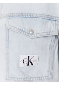 Calvin Klein Jeans Koszula jeansowa J20J220651 Niebieski Regular Fit. Kolor: niebieski. Materiał: jeans, bawełna