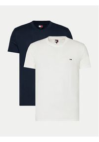 Tommy Jeans Komplet 2 t-shirtów DM0DM20687 Kolorowy Slim Fit. Materiał: bawełna. Wzór: kolorowy #4