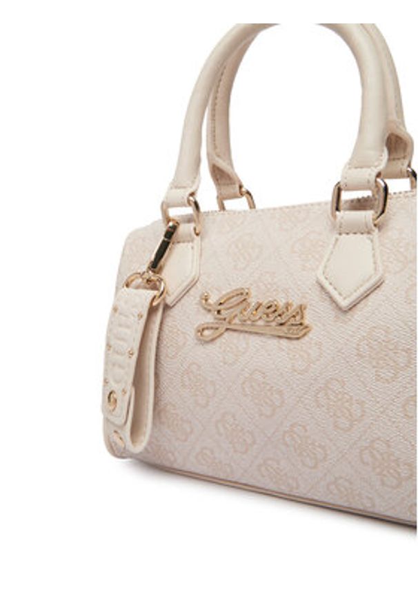 Guess Torebka J6GZ02 WFMF0 Écru. Kolor: kremowy. Materiał: skórzane