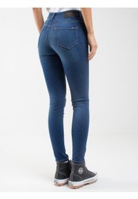 Big-Star - Spodnie jeans damskie Ariana 399. Stan: podwyższony. Kolor: niebieski. Styl: retro #4