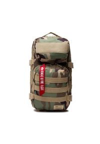 Alpha Industries Plecak Tactical Backpack 128927 Zielony. Kolor: zielony. Materiał: materiał