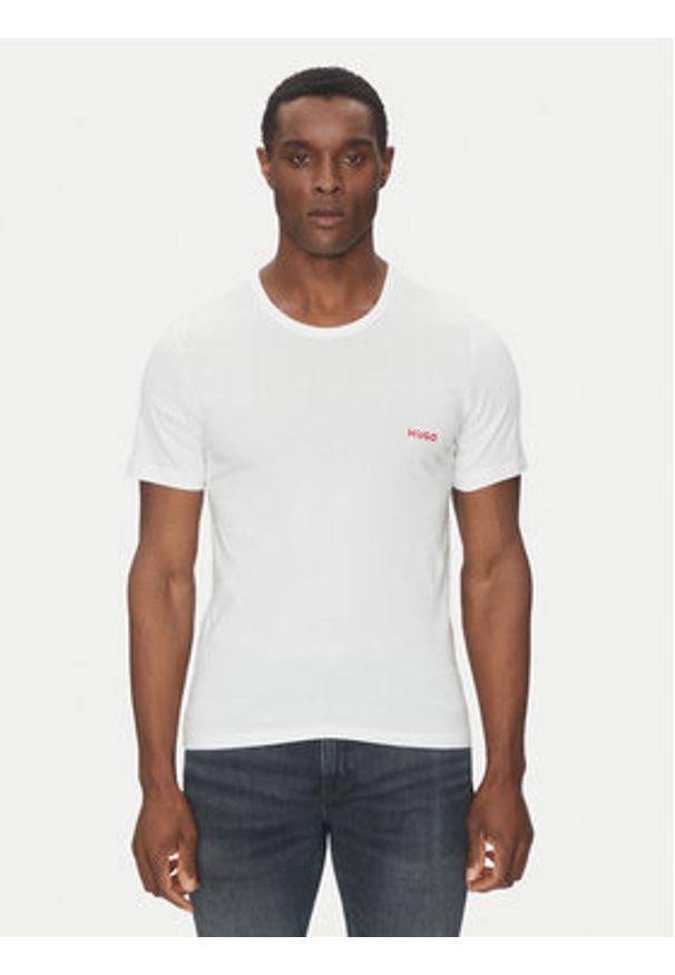 Hugo - HUGO Komplet 3 t-shirtów 50532811 Kolorowy Regular Fit. Materiał: bawełna. Wzór: kolorowy