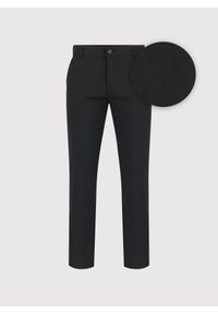 Pako Lorente - PAKO LORENTE - Czarne spodnie męskie. Kolor: czarny. Materiał: poliester, wiskoza, elastan. Wzór: gładki. Sezon: zima, jesień. Styl: klasyczny #2