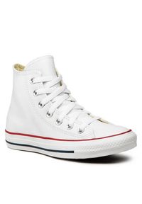 Converse Trampki Chuck Taylor All Star HI 132169C Biały. Kolor: biały. Materiał: skóra #5