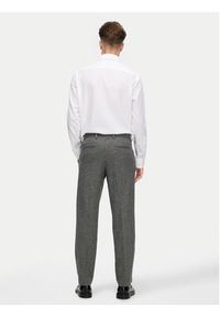 Selected Homme Spodnie materiałowe 16094333 Szary Slim Fit. Kolor: szary. Materiał: wełna