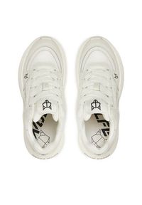 Naked Wolfe Sneakersy Temple Biały. Kolor: biały. Materiał: skóra