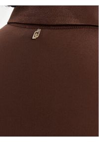 Liu Jo Koszula MF5106 T2578 Brązowy Regular Fit. Kolor: brązowy. Materiał: wiskoza