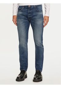 Lee Jeansy Rider 112359539 Niebieski Straight Fit. Kolor: niebieski