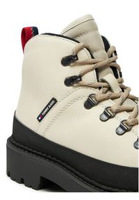 Tommy Jeans Trapery Tjm Hiking Boot Wl EM0EM01491 Écru. Materiał: skóra #4