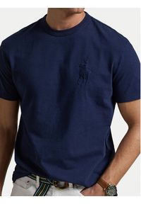 Polo Ralph Lauren T-Shirt 710936509004 Granatowy Classic Fit. Typ kołnierza: polo. Kolor: niebieski. Materiał: bawełna