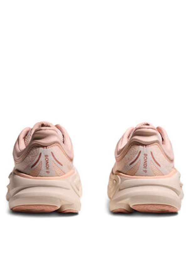 HOKA - Hoka Buty do biegania Bondi 9 1162012 Różowy. Kolor: różowy. Materiał: materiał
